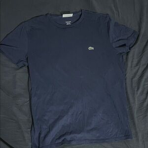 Lacoste Men's Dark Blue Short Sleeve Tee